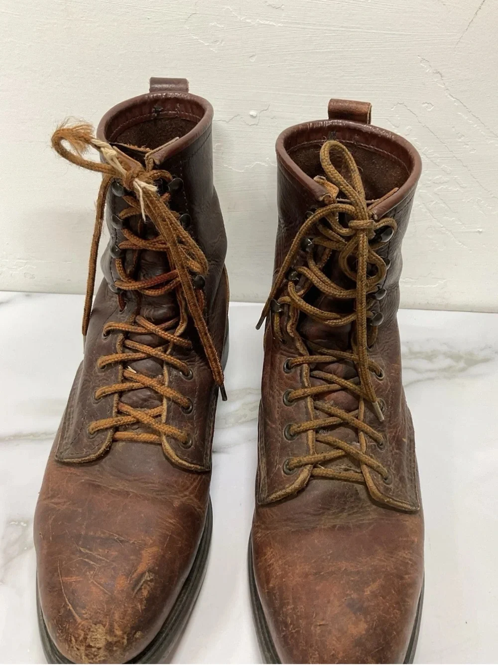 Red Wing ANSI Z41 PT99 M1/75 C/75 Mens  Leather Steel Toe Boots Size 10